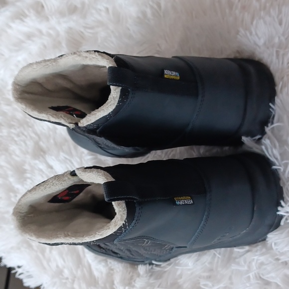 New Keen Terradora II Wintry Pull On Boots Quilted Waterproof  Black Size 10 - Picture 12 of 16